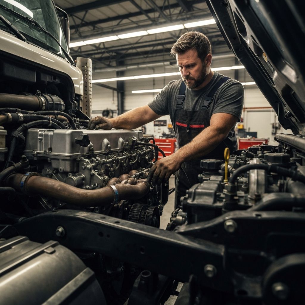 Diesel Technician Demand: Commercial Vehicle Service Opportunities